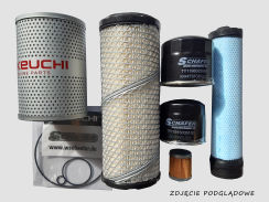 Zestaw filtrów do koparki TAKEUCHI TB210